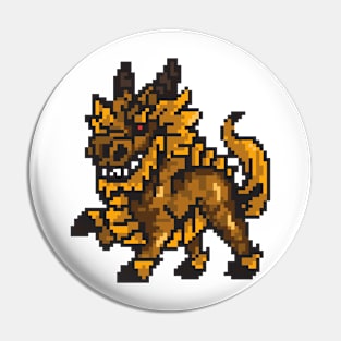 Pixel Dragon Pin