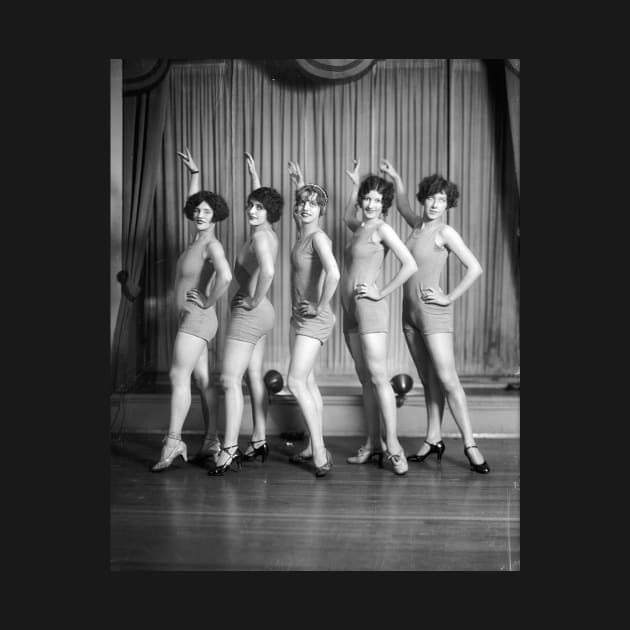 Chorus Girls, 1927. Vintage Photo by historyphoto