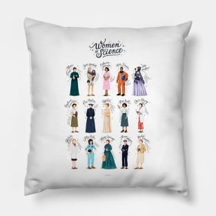 Women of Science Pillow