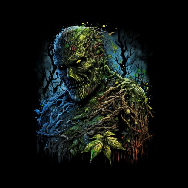 The Cursed of Swamp Thing - The Watcher by HijriFriza