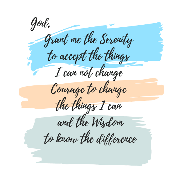 Serenity Prayer by Gifts of Recovery