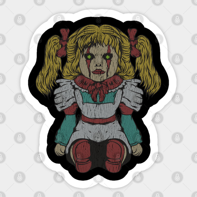 creepy doll cartoon