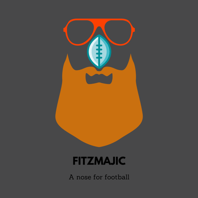 FITZMAGIC a nose for football by Car Boot Tees