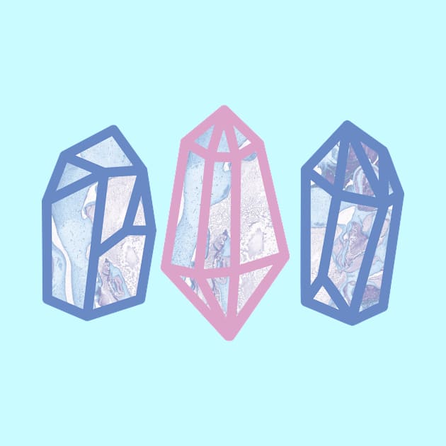 Good Vibes Only Crystals by Ezzie