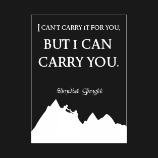 I Can Carry You Tolkien Logo T-Shirt