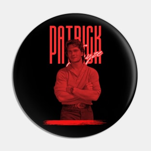 Patrick swayze^^^original retro Pin