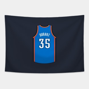 Kevin Durant Oklahoma City Jersey Qiangy Tapestry