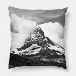 Matterhorn Swiss Alps / Swiss Artwork Photography Pillow