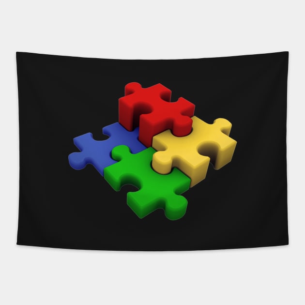 Color Puzzle Tapestry by Azul