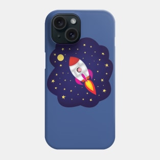 Pig in space Phone Case