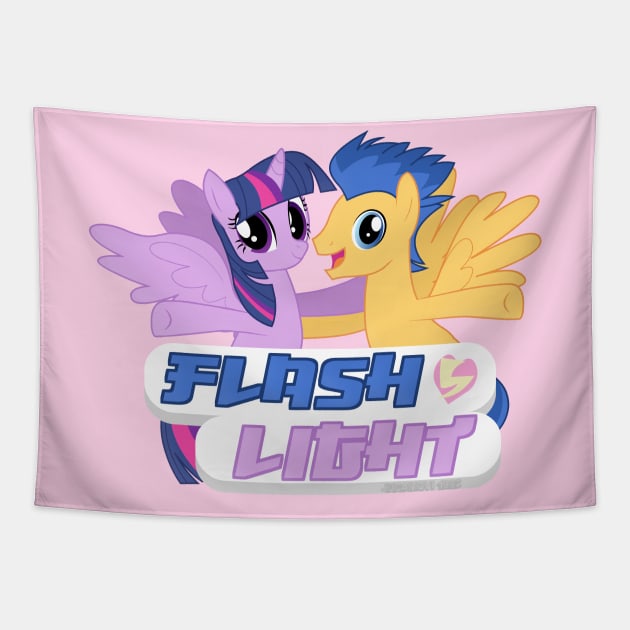 Flashlight Tapestry by jotakaanimation