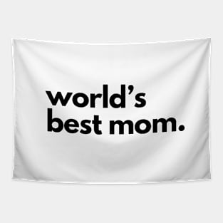 World's Best Mom Tapestry