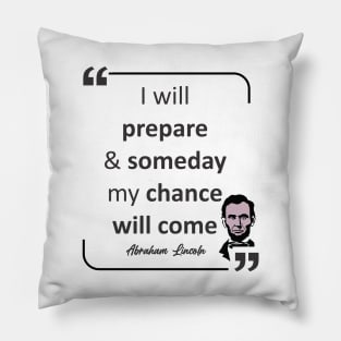 Abraham Lincoln's Quotes Pillow