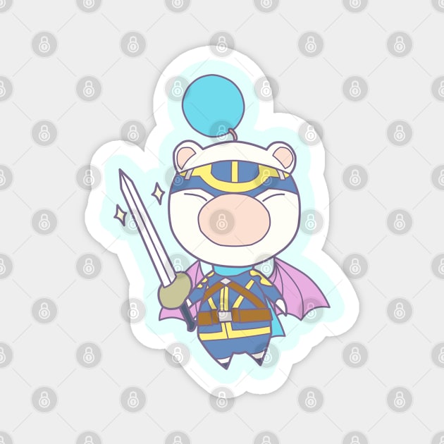 Class 1 Moogle FF Type-0 Magnet by AshnoAlice