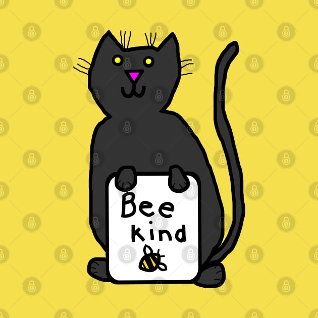 Cute Cat Kindness by ellenhenryart