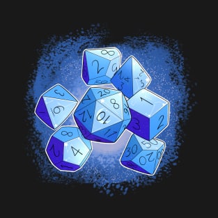 Constellation Blue Dice Set T-Shirt