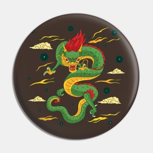 Traditional Chinese Dragon Pin