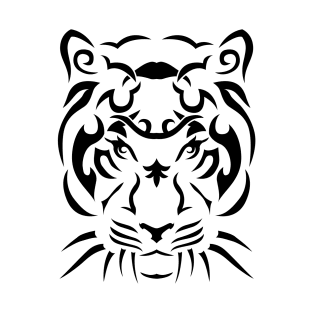 Tiger in tribal style T-Shirt