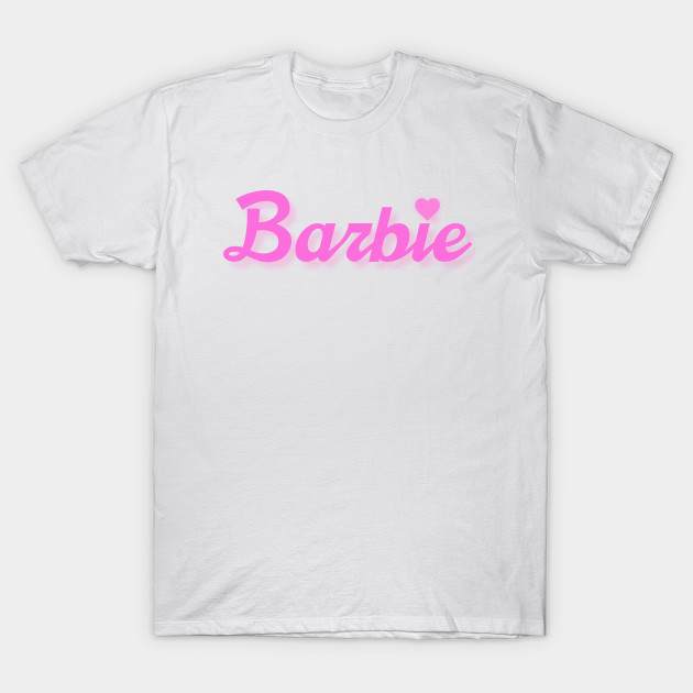 barbie logo t shirt