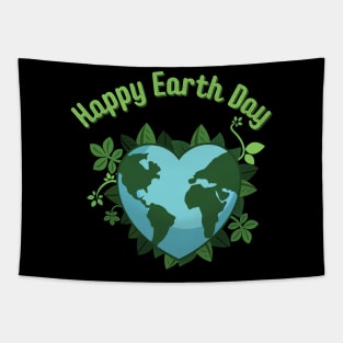 Happy Earth Day Tapestry