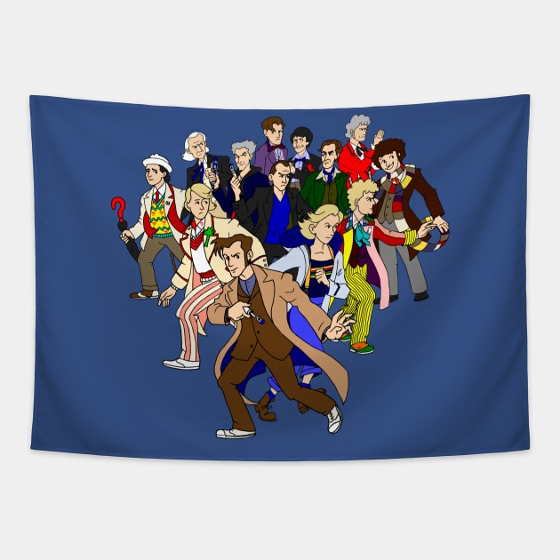 The Doctors Tapestry by FieryWolf