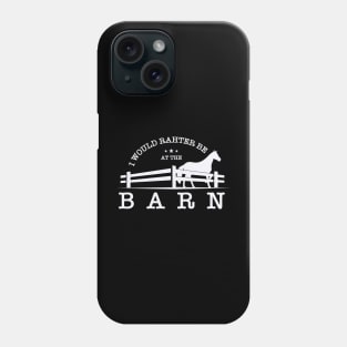 Equestrian horse cowgirl Phone Case