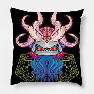 Queen squid horn cumi2 Pillow