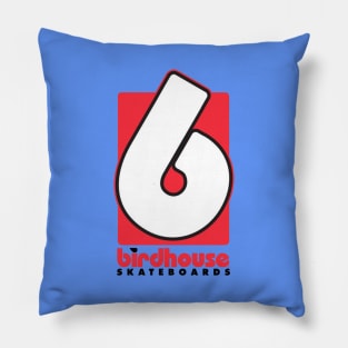 Bird Hause Skate logo Pillow