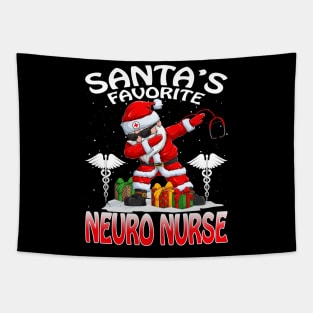 Santas Favorite Neuro Nurse Christmas T Shirt Tapestry