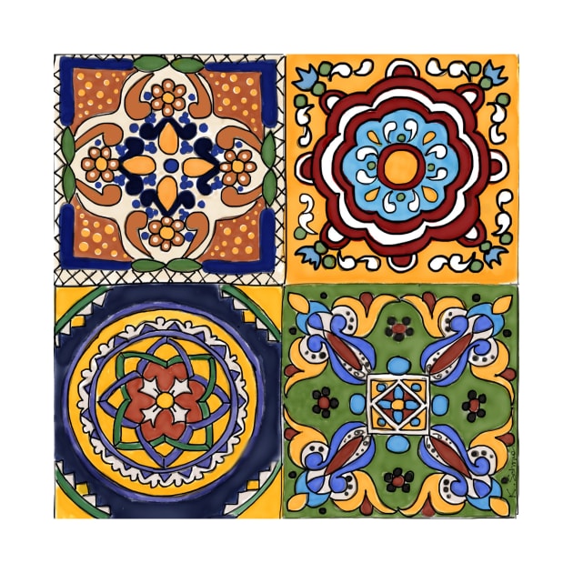 Talavera Four Square by kschowe