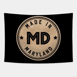 Made In Maryland MD State USA Tapestry