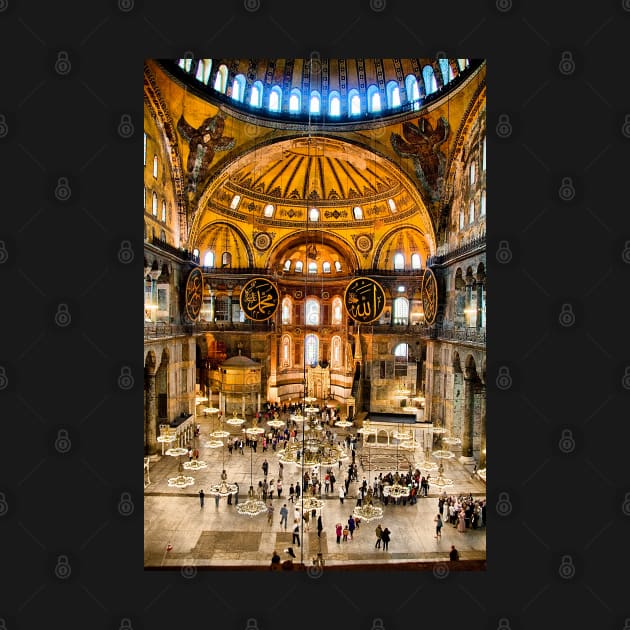 Turkey. Istanbul. Hagia Sophia. Interior. by vadim19