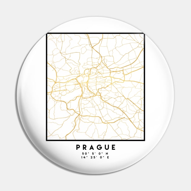 PRAGUE CZECH REPUBLIC CITY STREET MAP ART Pin by deificusArt