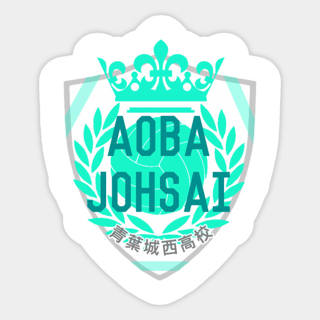 Aoba Johsai Logo Tsukishima Sticker Teepublic