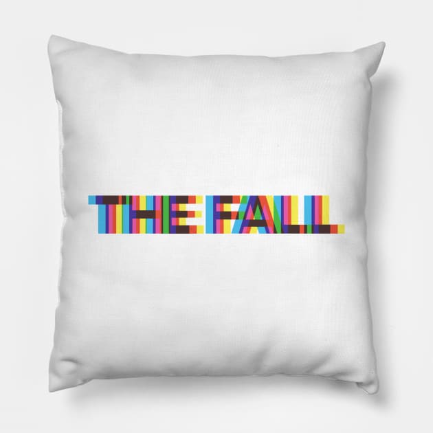 A and B sides - The Fall Mark E Smith Pillow by goatboyjr