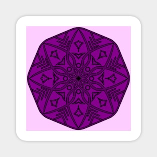 Pattern Mandalas 242 (Style:7) Magnet