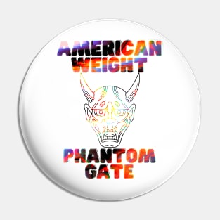 American Weight - Poorly Translated English Quote Pin