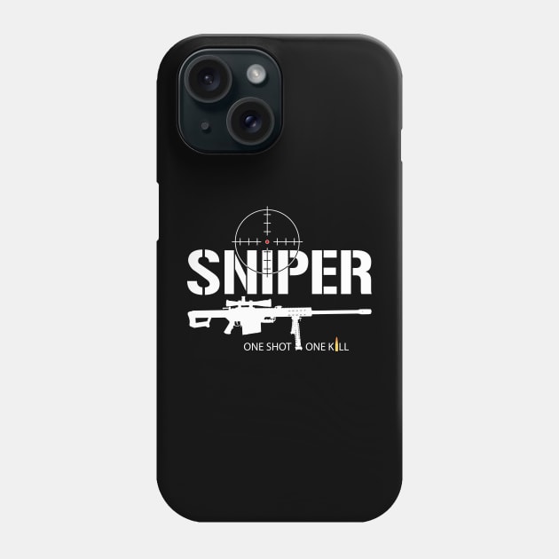 Sniper Accuracy One Shot 1 Kill Long Range Phone Case by parashop