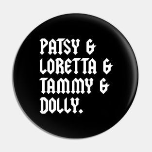 Country Ladies Pin