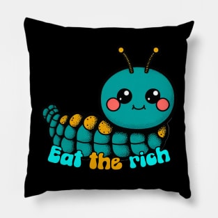 Eat The Rich Pillow