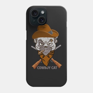 Cowboy Cat Halloween Cat Phone Case