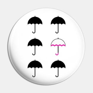 Umbrellas Pin