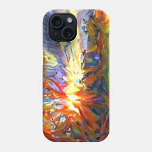 Beautiful day at the farm Phone Case