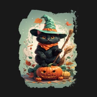 Howl-O-Ween Kitty Cuteness T-Shirt