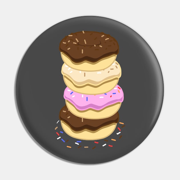 Donuts Pin by cafephantom