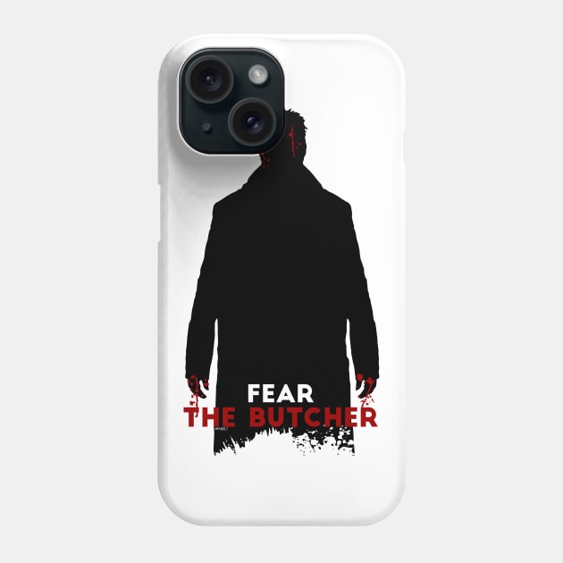 Fear the butcher Phone Case by 80ERstudio