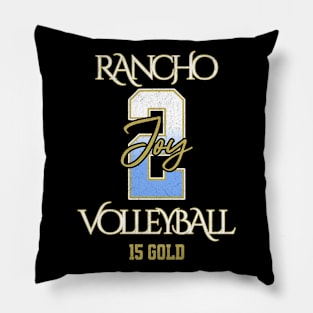 Joy #2 Rancho VB (15 Gold) - Black Pillow