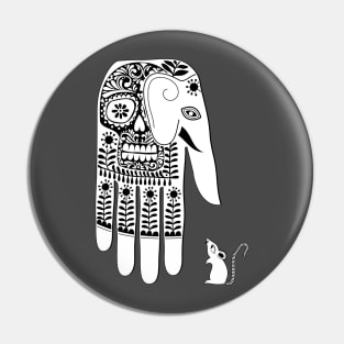 Elephant in the Room II Pin