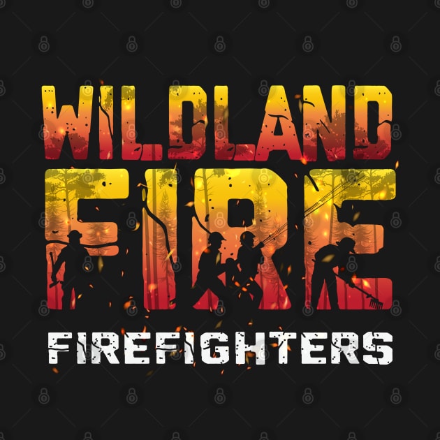 wildland firefighter gift by Jandjprints