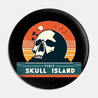 Visit Skull Island Pin